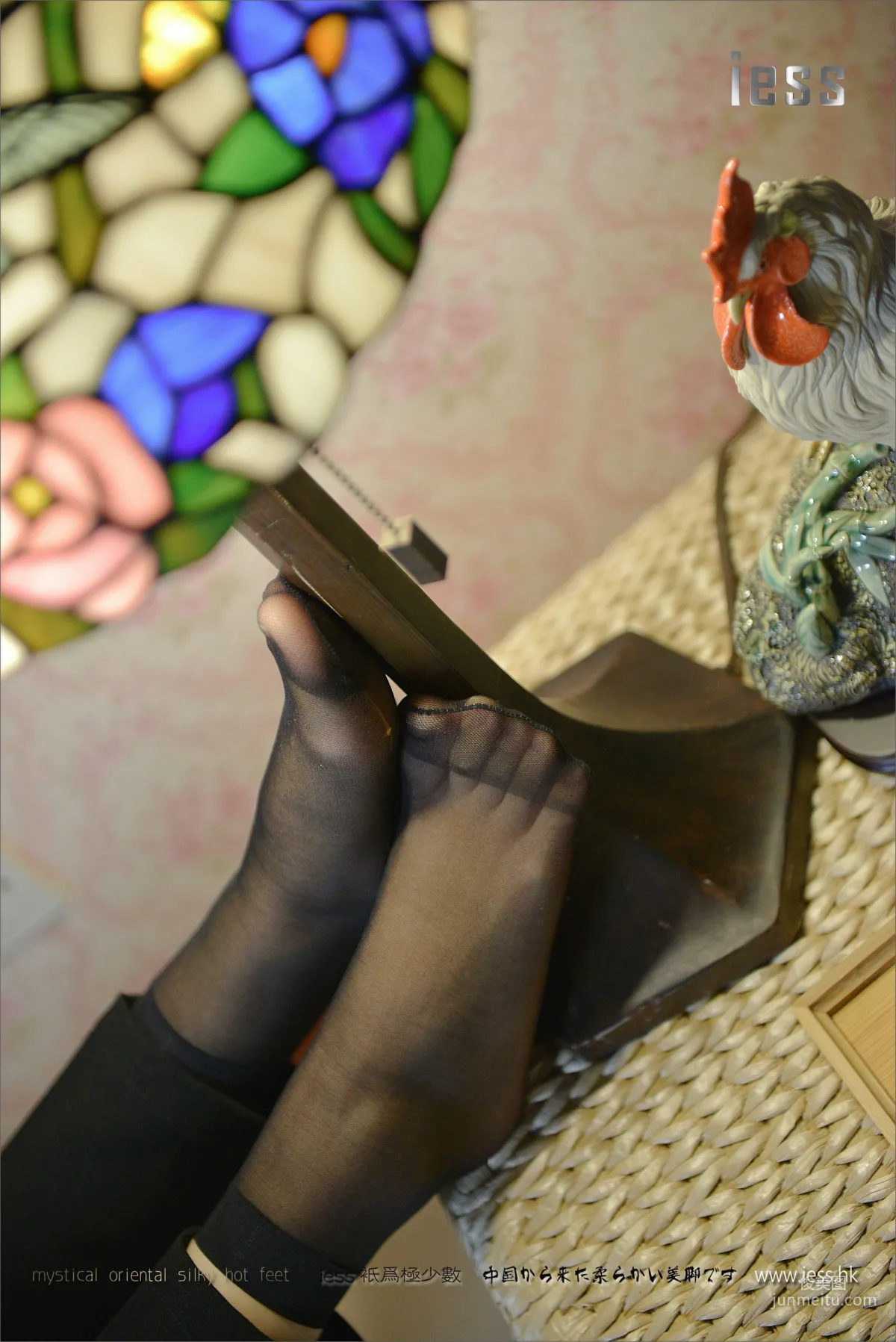 Stockings Bento 063 Xiao Xi "Short Stockings Under the Desk Lamp" [IESS] Photo Set photo 13