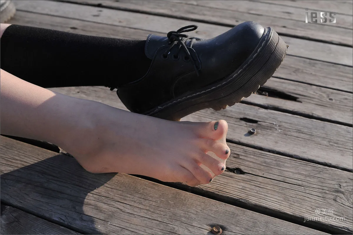 Silk Stockings Bento 041 Qi Qi, Uniform Series JK Excerpt Edition [IESS] Photo Set photo 46