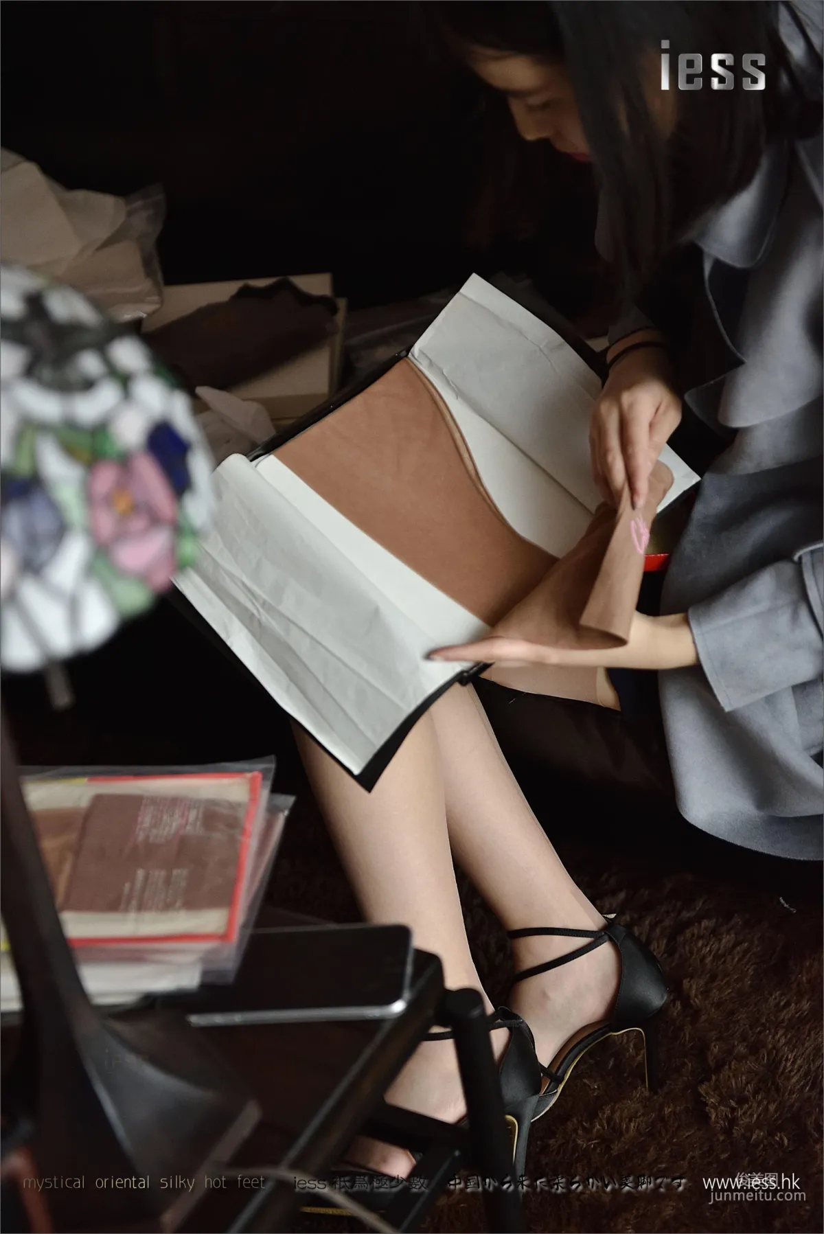 Silk Feet Bento 085 Gong Zi, Gong Zi and Her Stockings Laboratory, [IESS] Photo Set photo 49