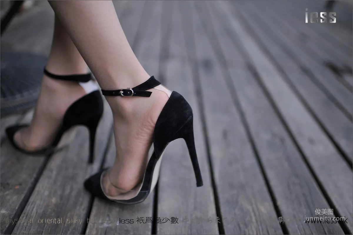 Silk Feet Bento 036 Jia Jia 'Goddess Open-Toe Seam High Heels + Ultra-Thin Nude Stockings' [IESS] Photo Set photo 5