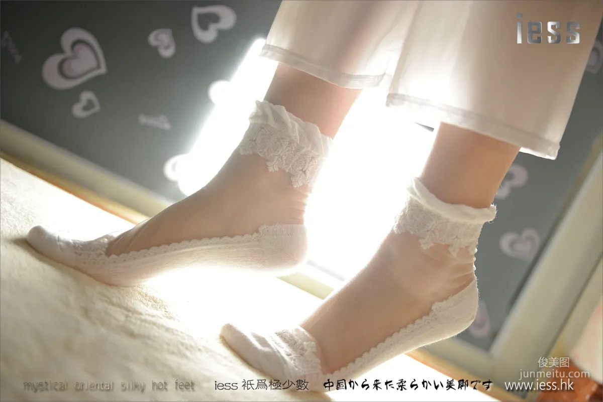 Silk Stockings Bento 071 Xiao Xi, Princess Lace Fashion Stockings Display [IESS] Photo Set photo 76