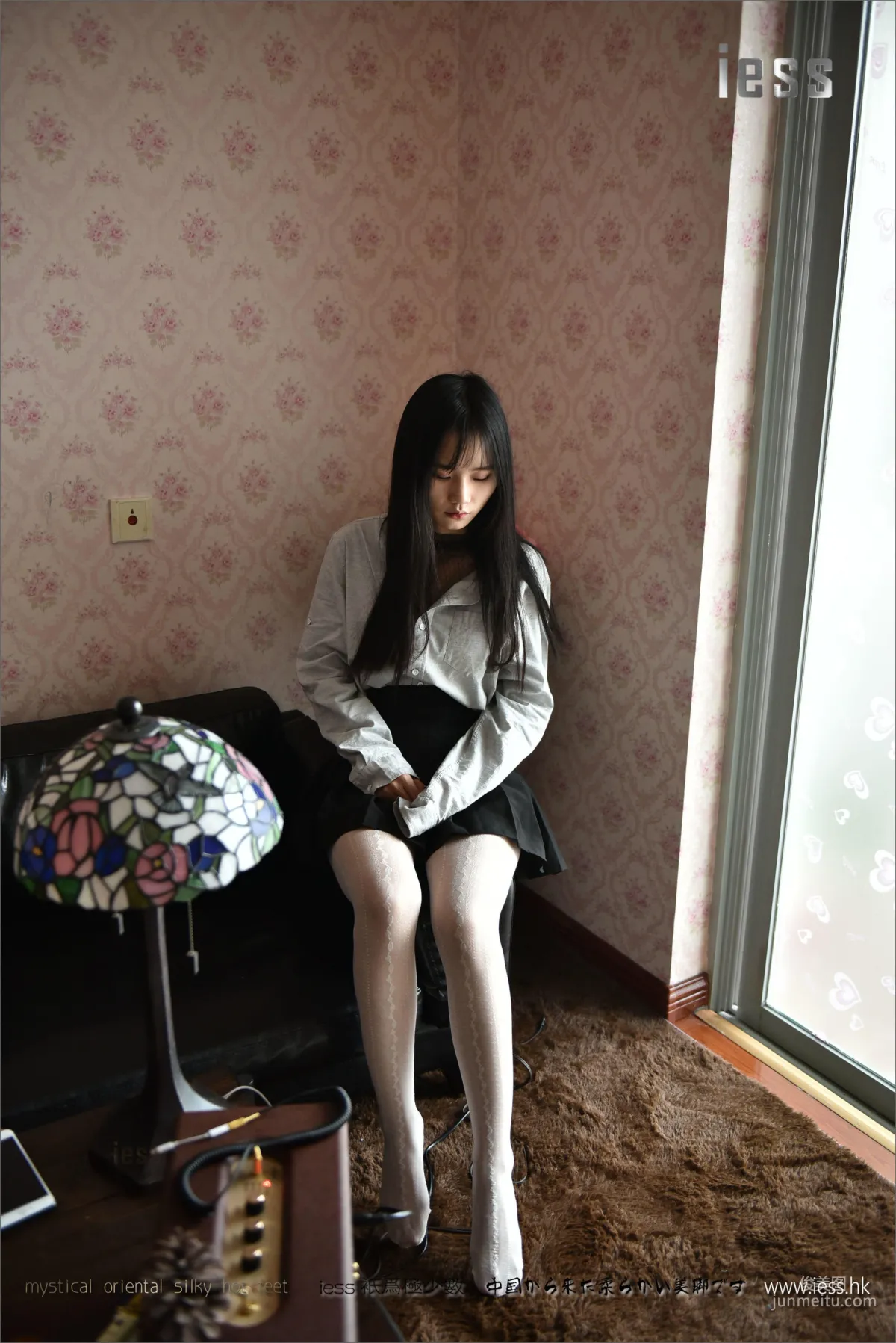 Silk Stockings Bento 097 Qi Qi, Qi Qi's Lace Pantyhose [IESS] Photo Set photo 13