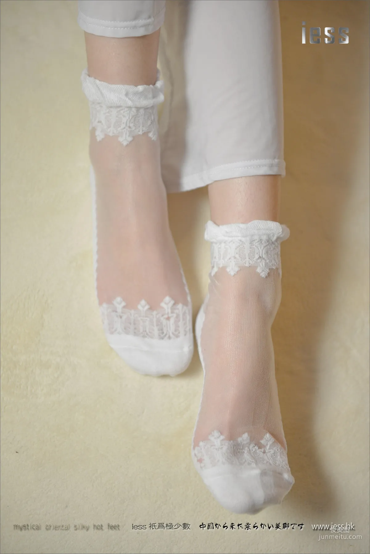 Silk Stockings Bento 071 Xiao Xi, Princess Lace Fashion Stockings Display [IESS] Photo Set photo 31
