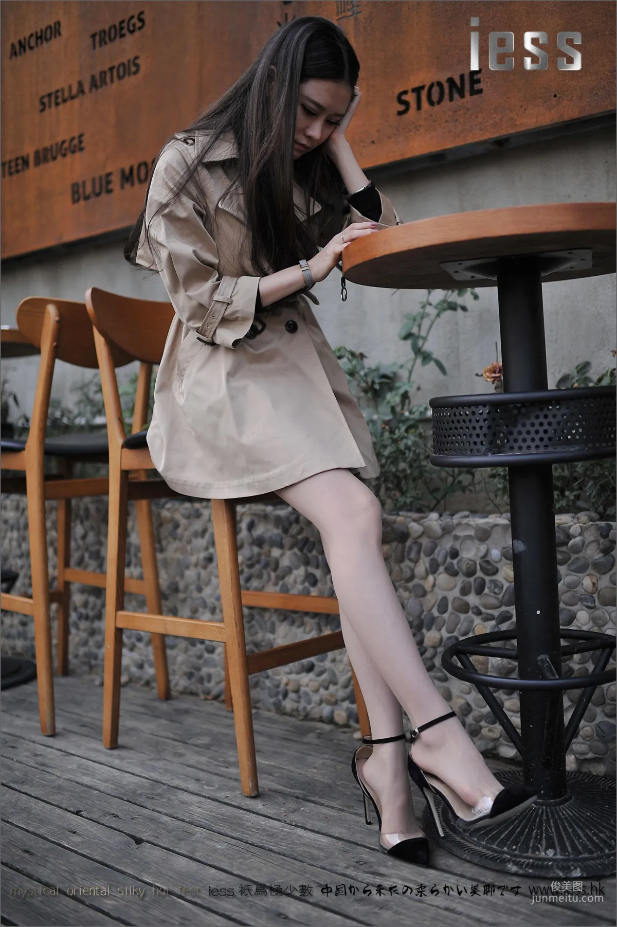Silk Feet Bento 036 Jia Jia 'Goddess Open-Toe Seam High Heels + Ultra-Thin Nude Stockings' [IESS] Photo Set photo 33