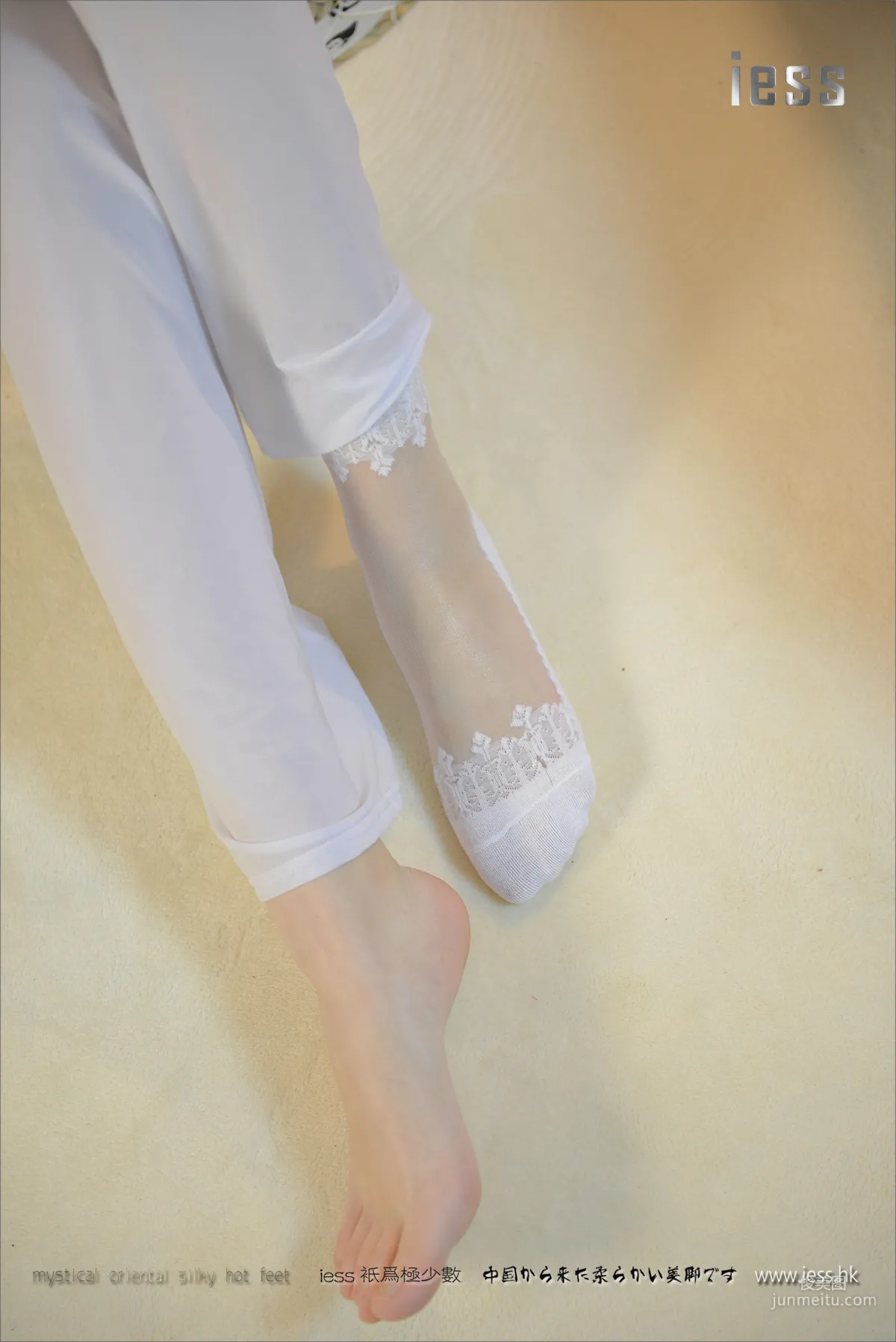 Silk Stockings Bento 071 Xiao Xi, Princess Lace Fashion Stockings Display [IESS] Photo Set photo 12