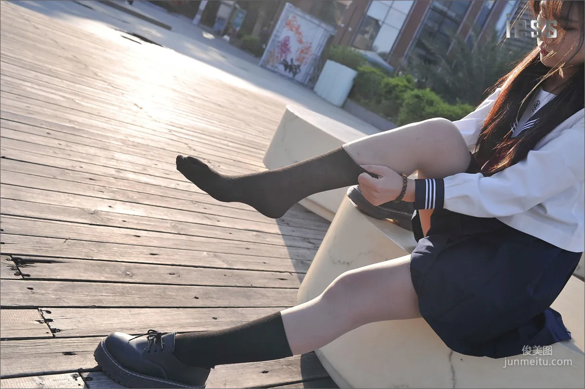 Silk Stockings Bento 041 Qi Qi, Uniform Series JK Excerpt Edition [IESS] Photo Set photo 60