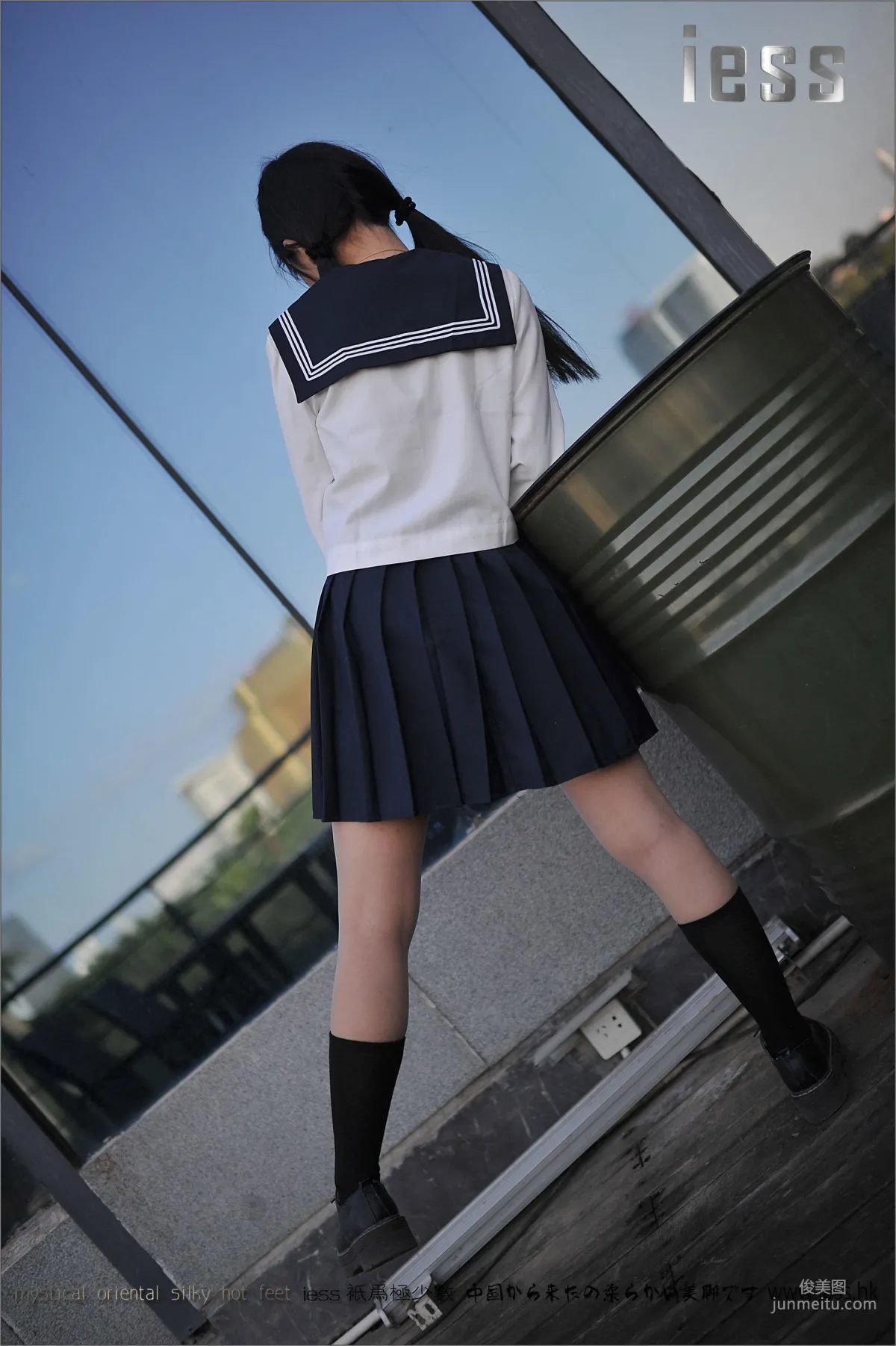 Silk Stockings Bento 041 Qi Qi, Uniform Series JK Excerpt Edition [IESS] Photo Set photo 78