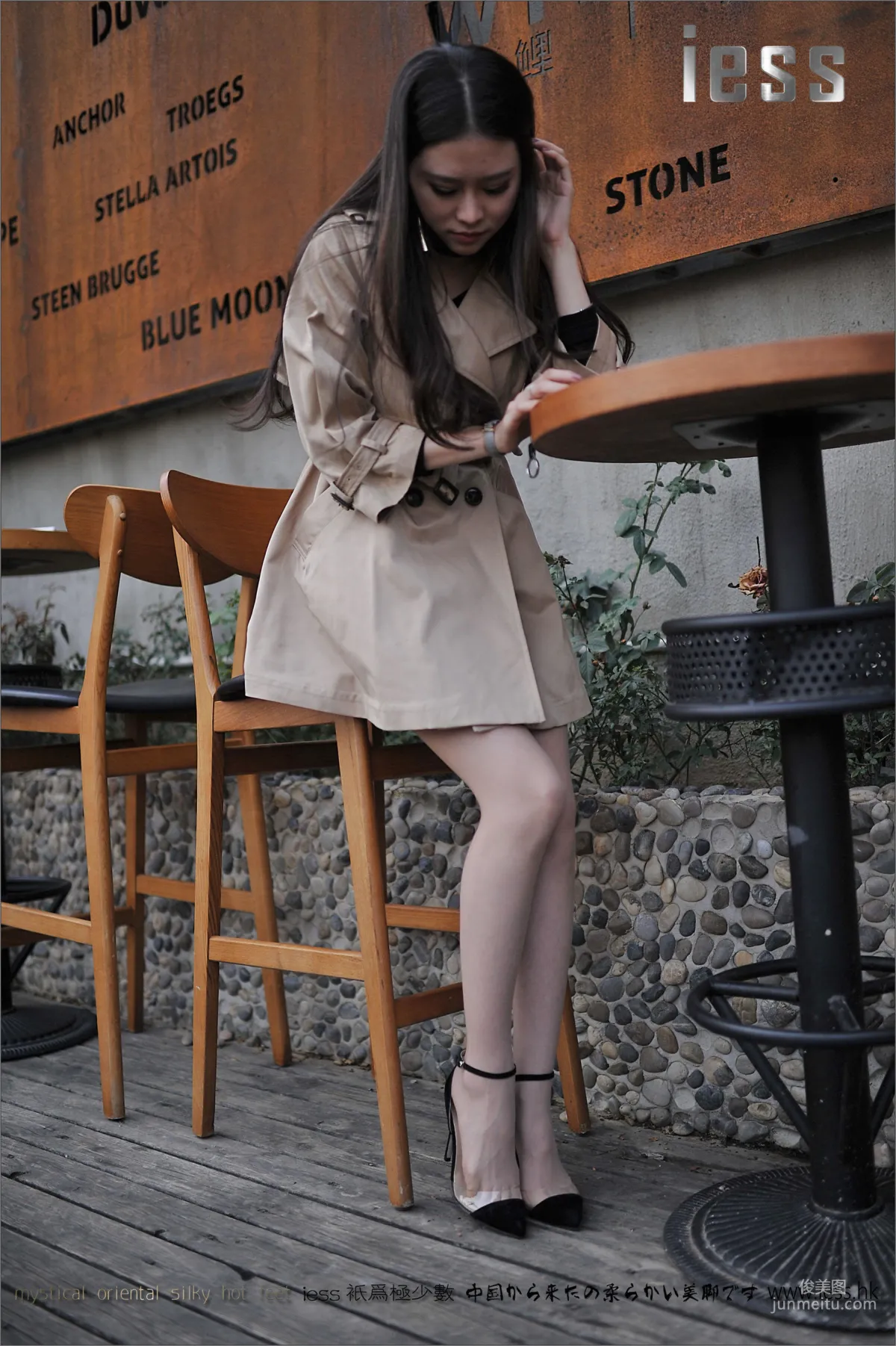 Silk Feet Bento 036 Jia Jia 'Goddess Open-Toe Seam High Heels + Ultra-Thin Nude Stockings' [IESS] Photo Set photo 35