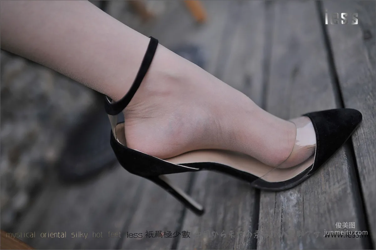Silk Feet Bento 036 Jia Jia 'Goddess Open-Toe Seam High Heels + Ultra-Thin Nude Stockings' [IESS] Photo Set photo 19