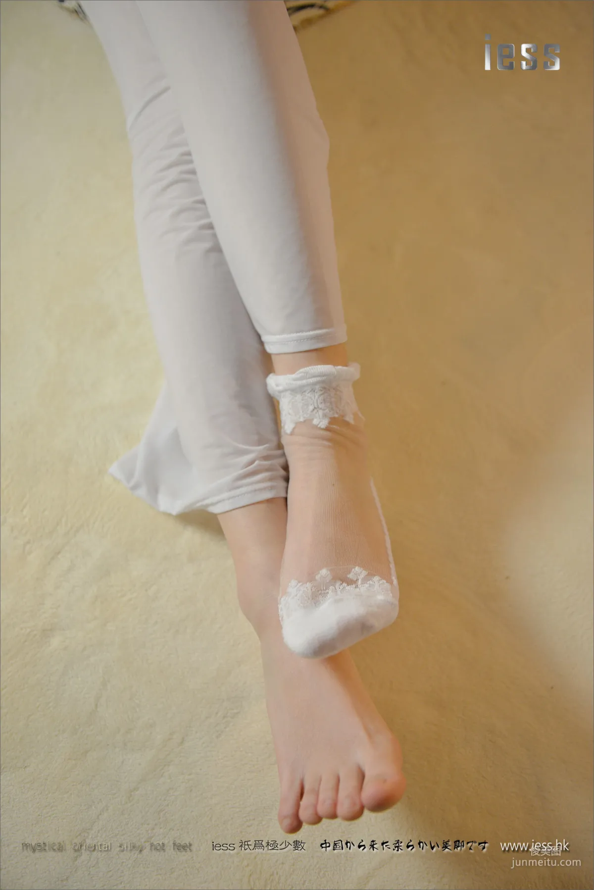 Silk Stockings Bento 071 Xiao Xi, Princess Lace Fashion Stockings Display [IESS] Photo Set photo 53