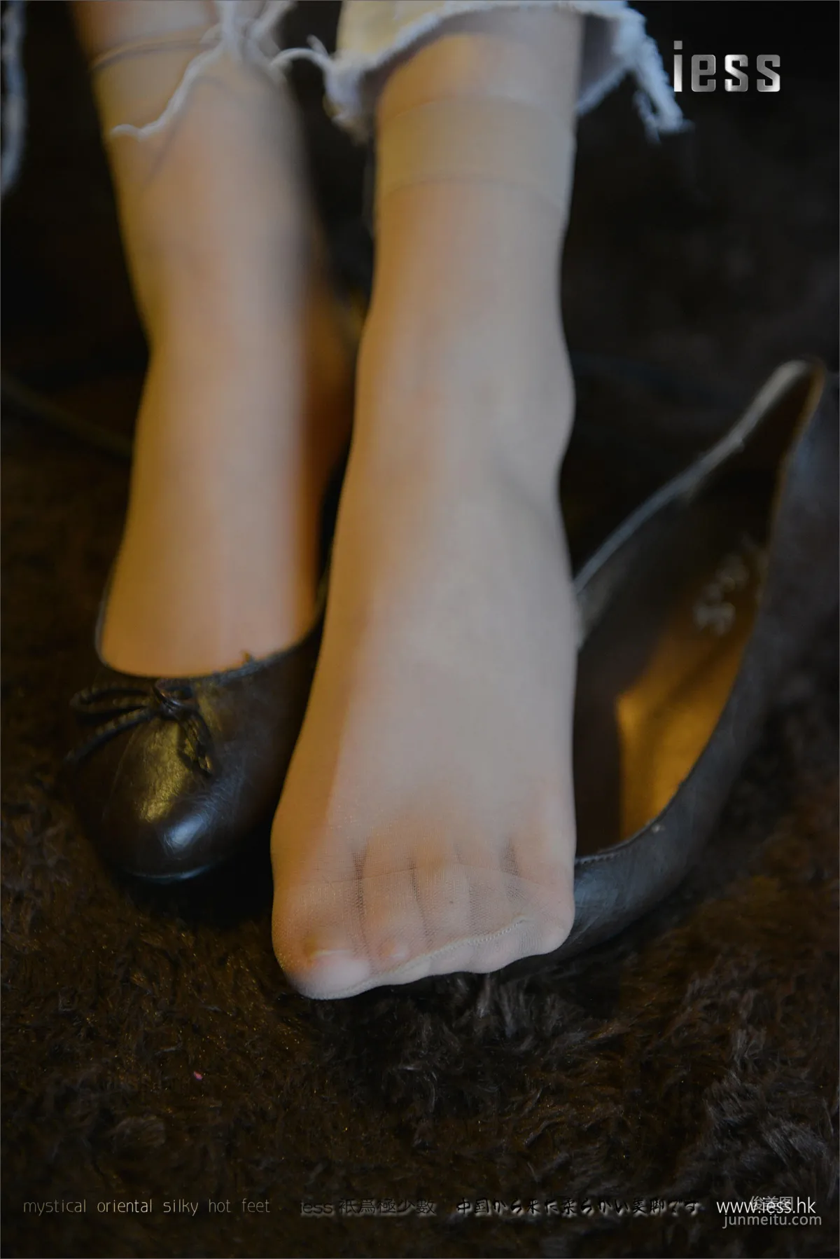 Silk Stockings Bento 090 Xiao Xi Short Flesh Stockings Close-Up Collection [IESS] Photo Set photo 15