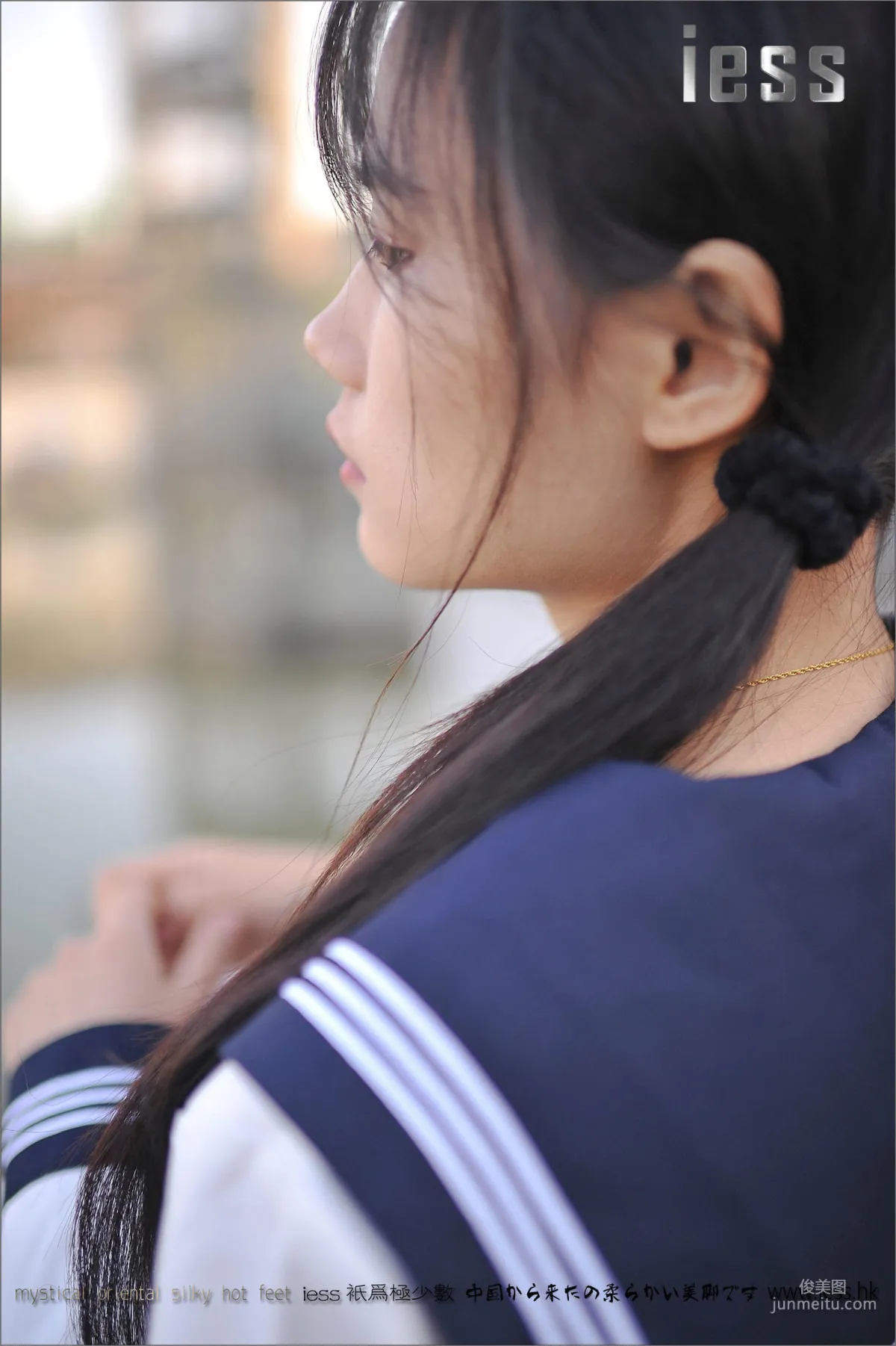 Silk Stockings Bento 041 Qi Qi, Uniform Series JK Excerpt Edition [IESS] Photo Set photo 67