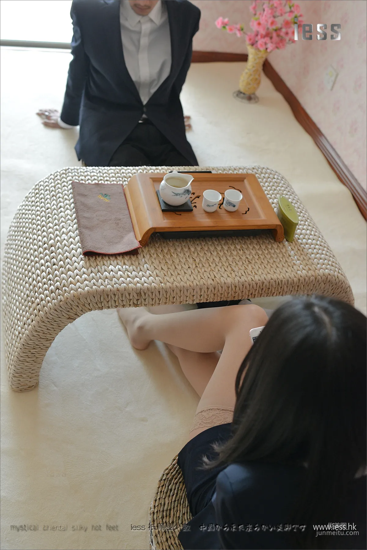Silk Stockings Bento 108 Zhang Xinyue Silk Stockings Scene Story 'My Senior Is Called Dangyang I' [IESS] Photo Set photo 47