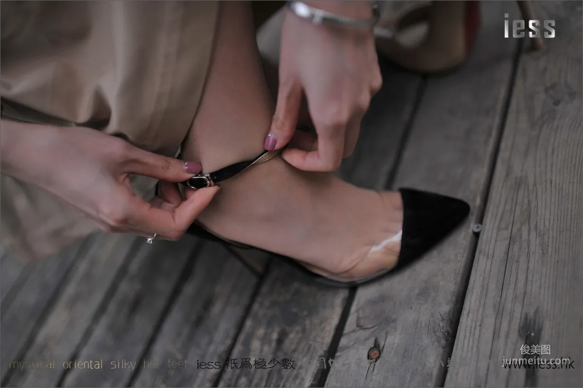 Silk Feet Bento 036 Jia Jia 'Goddess Open-Toe Seam High Heels + Ultra-Thin Nude Stockings' [IESS] Photo Set photo 23