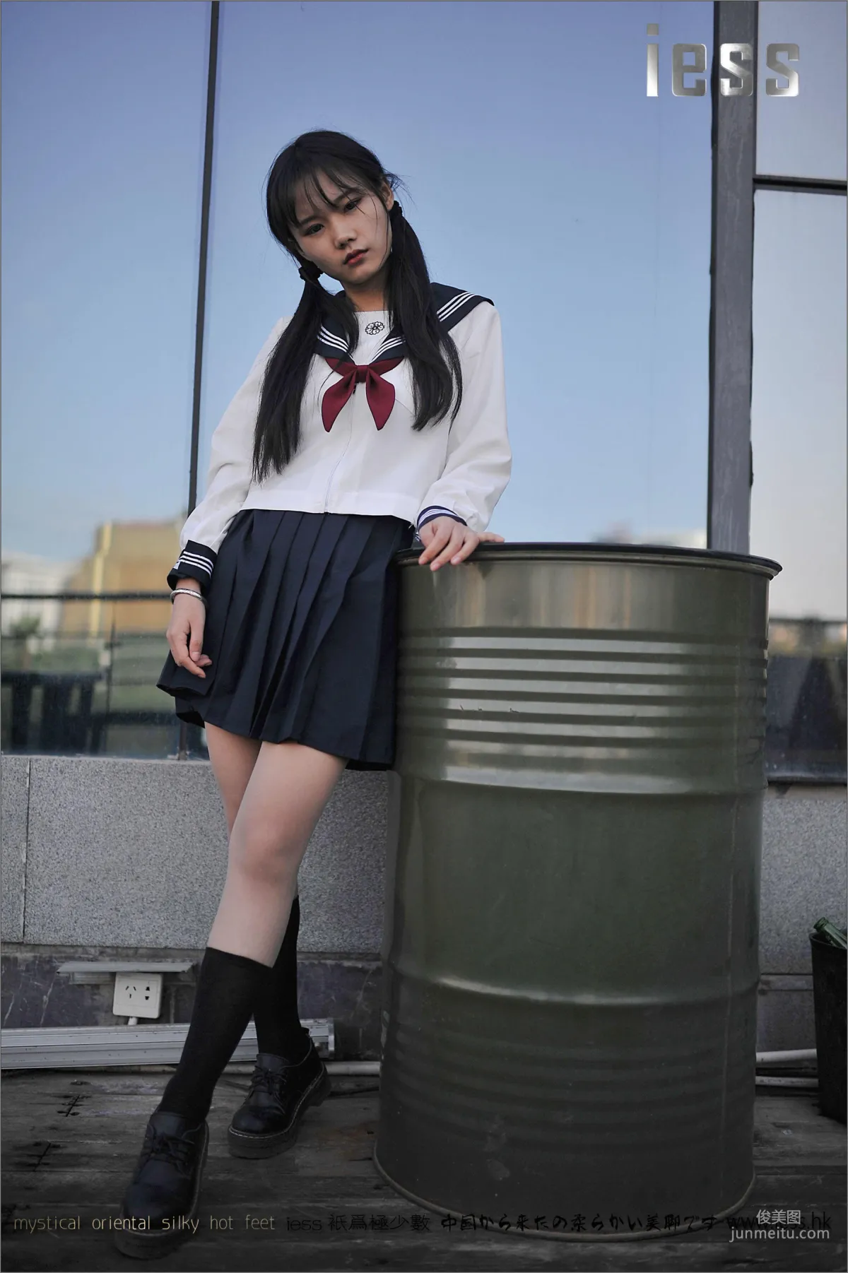 Silk Stockings Bento 041 Qi Qi, Uniform Series JK Excerpt Edition [IESS] Photo Set photo 76