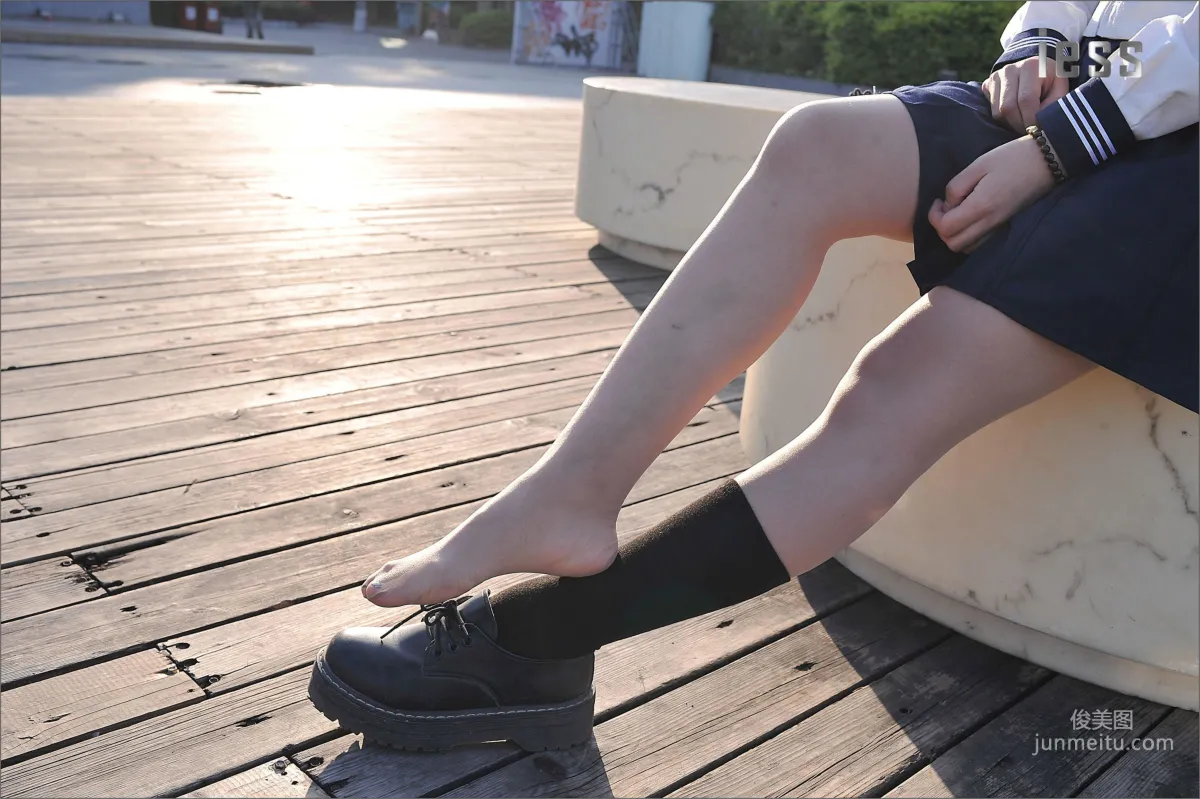 Silk Stockings Bento 041 Qi Qi, Uniform Series JK Excerpt Edition [IESS] Photo Set photo 54