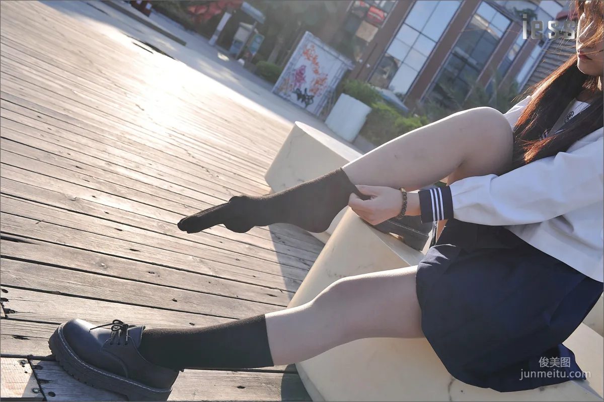 Silk Stockings Bento 041 Qi Qi, Uniform Series JK Excerpt Edition [IESS] Photo Set photo 59