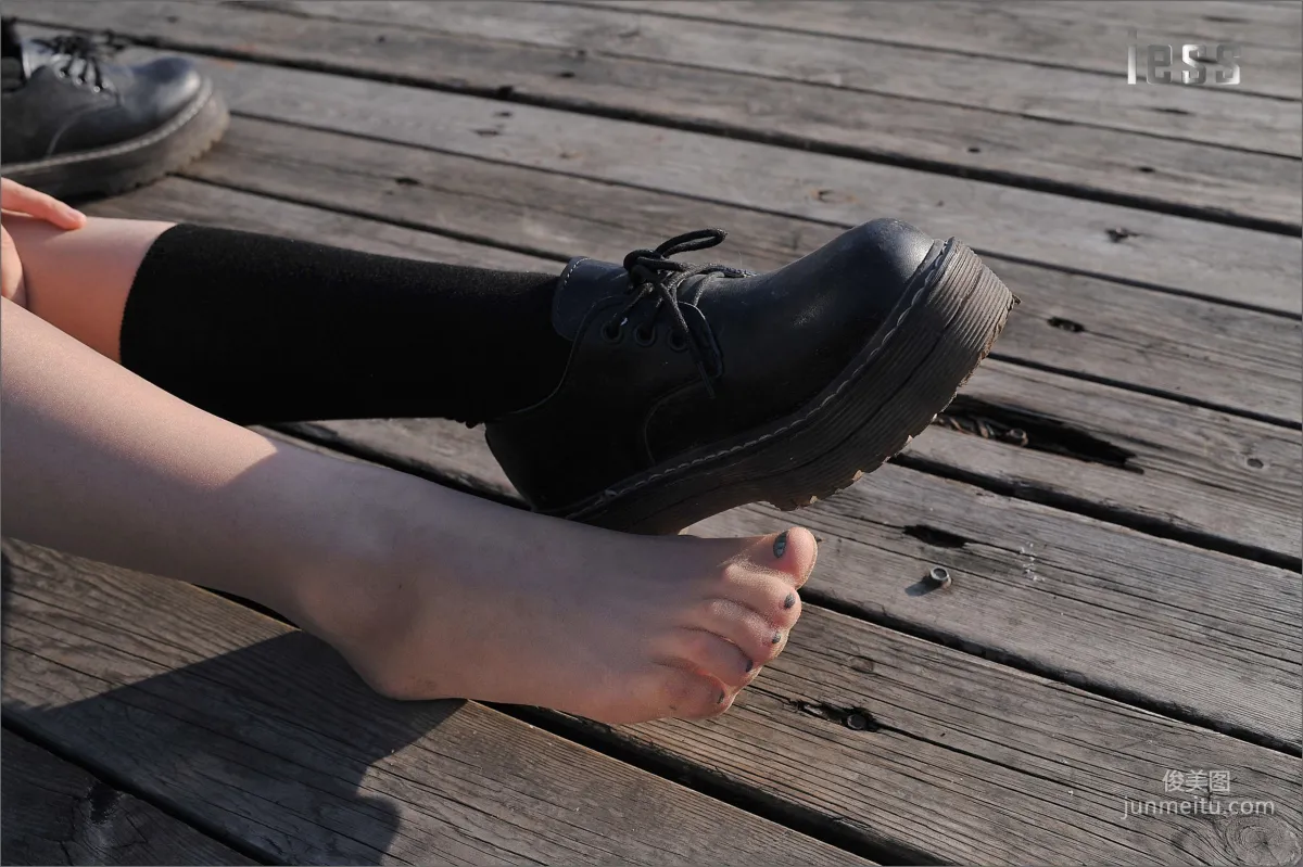 Silk Stockings Bento 041 Qi Qi, Uniform Series JK Excerpt Edition [IESS] Photo Set photo 47