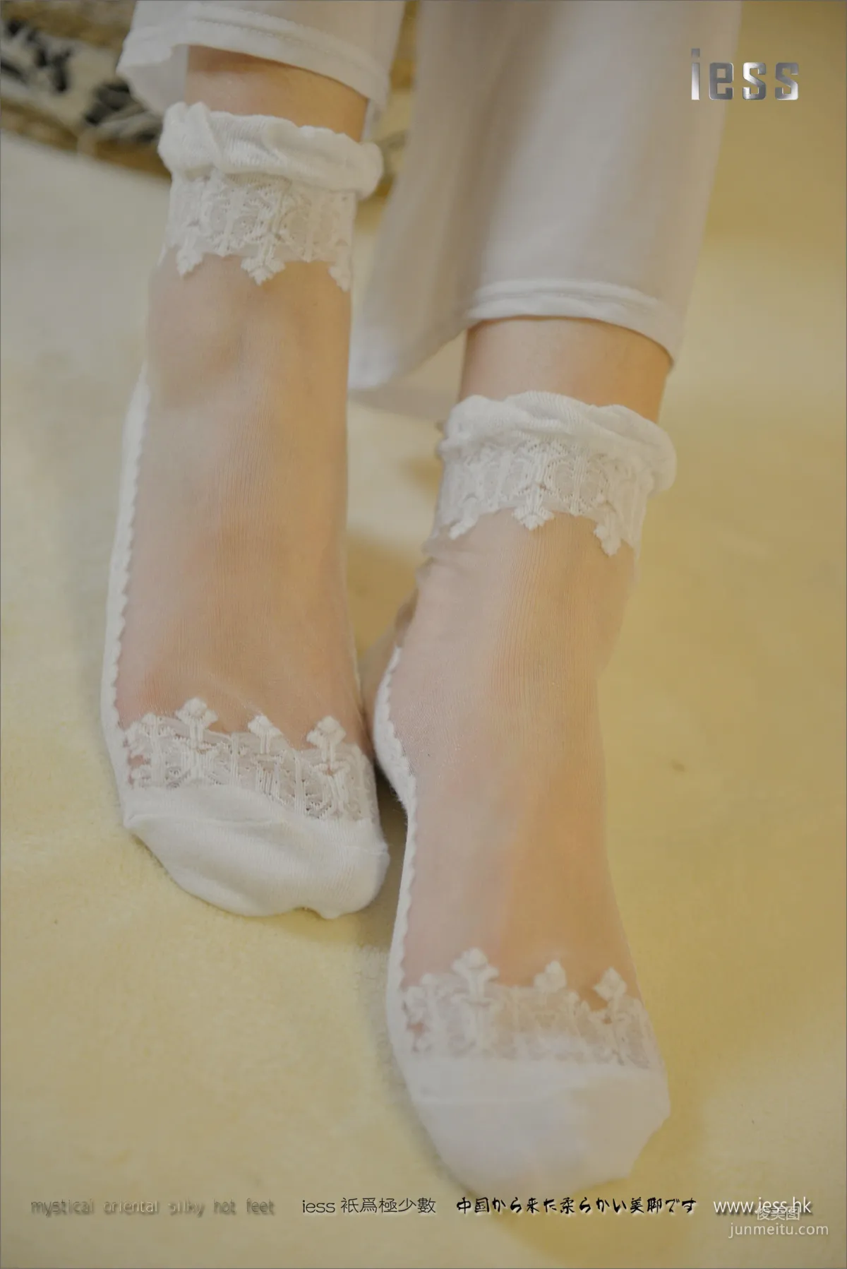 Silk Stockings Bento 071 Xiao Xi, Princess Lace Fashion Stockings Display [IESS] Photo Set photo 25