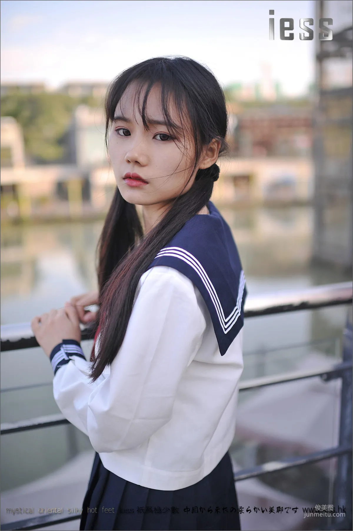 Silk Stockings Bento 041 Qi Qi, Uniform Series JK Excerpt Edition [IESS] Photo Set photo 71