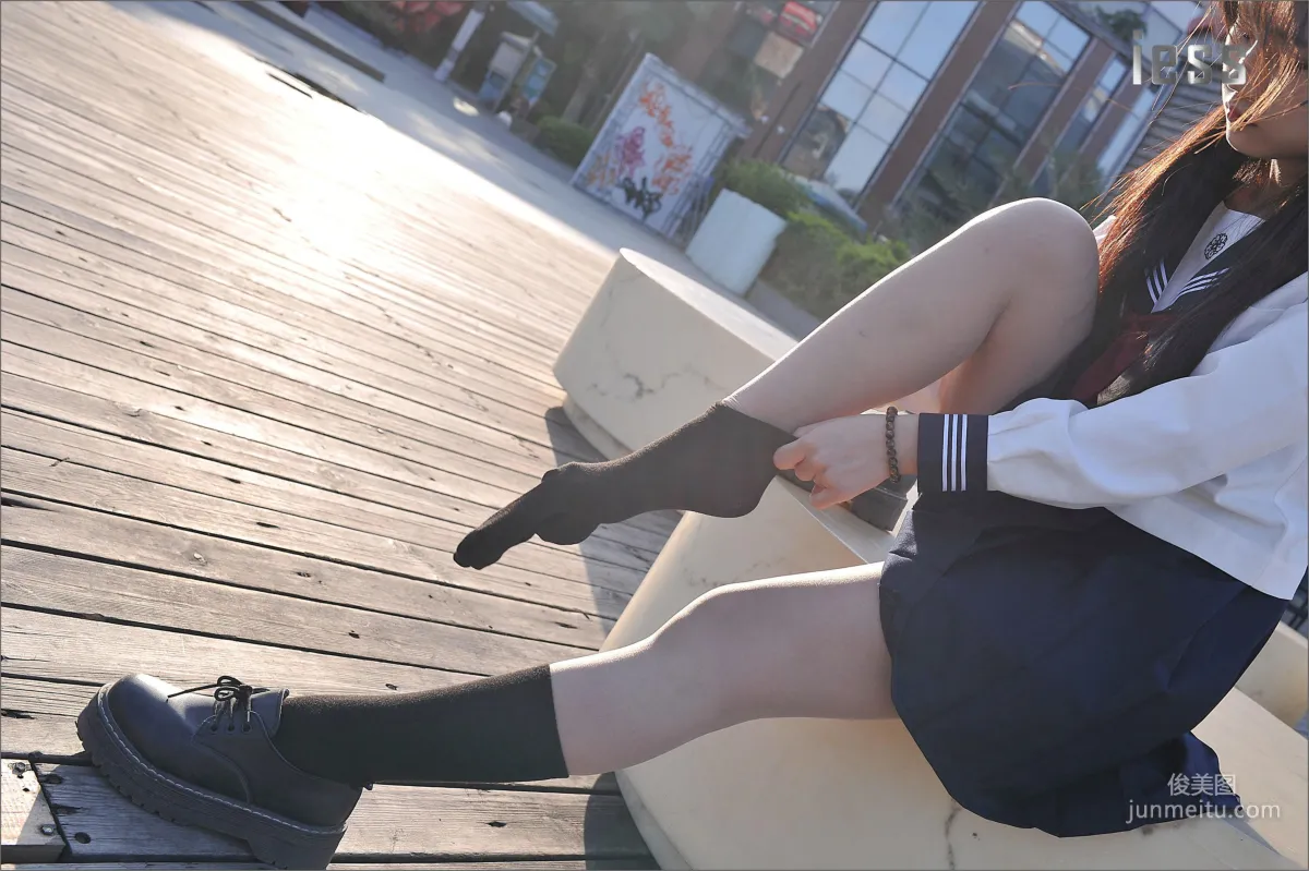 Silk Stockings Bento 041 Qi Qi, Uniform Series JK Excerpt Edition [IESS] Photo Set photo 58