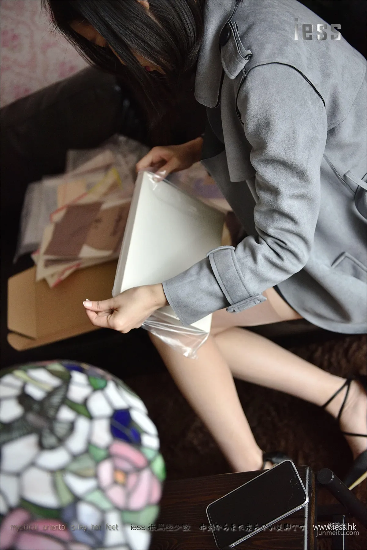 Silk Feet Bento 085 Gong Zi, Gong Zi and Her Stockings Laboratory, [IESS] Photo Set photo 12