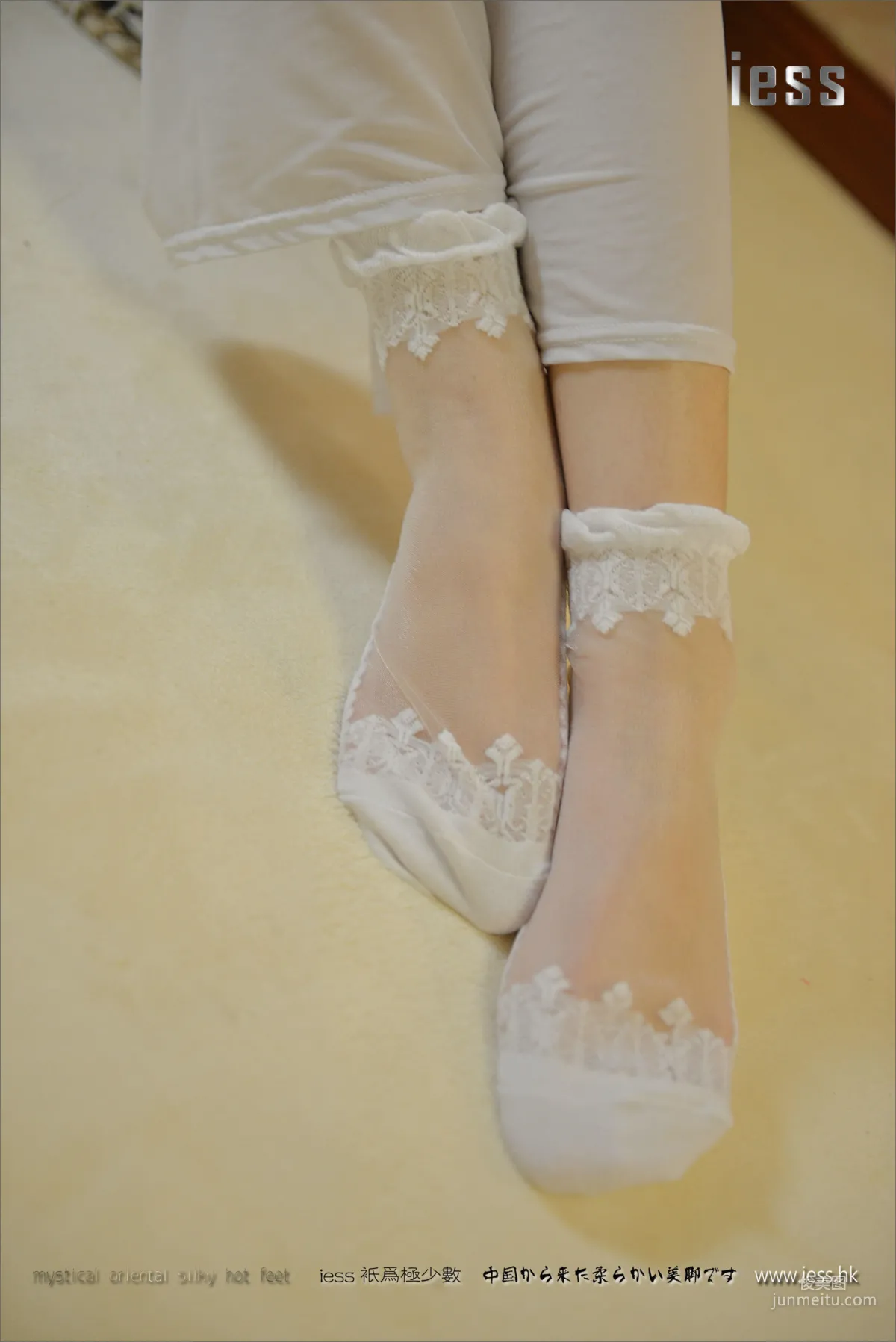 Silk Stockings Bento 071 Xiao Xi, Princess Lace Fashion Stockings Display [IESS] Photo Set photo 29