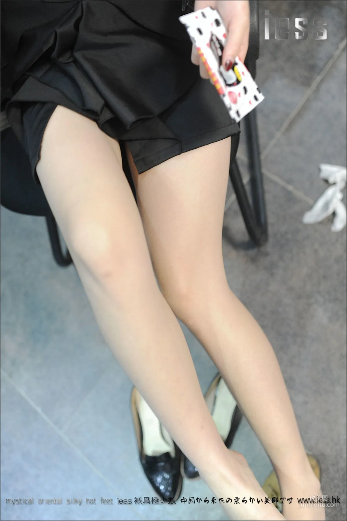 Silk Stockings Bento 043 Crazy Gray Stockings Christmas Special Edition [IESS] Photo Set photo 99