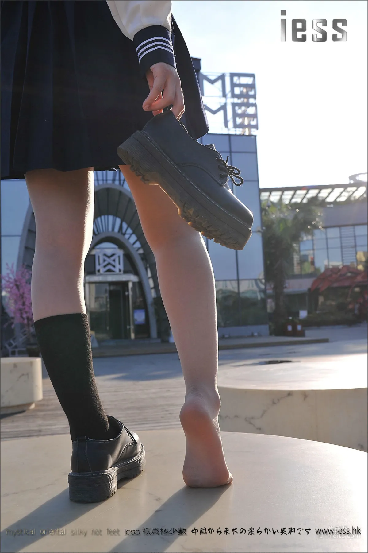 Silk Stockings Bento 041 Qi Qi, Uniform Series JK Excerpt Edition [IESS] Photo Set photo 50