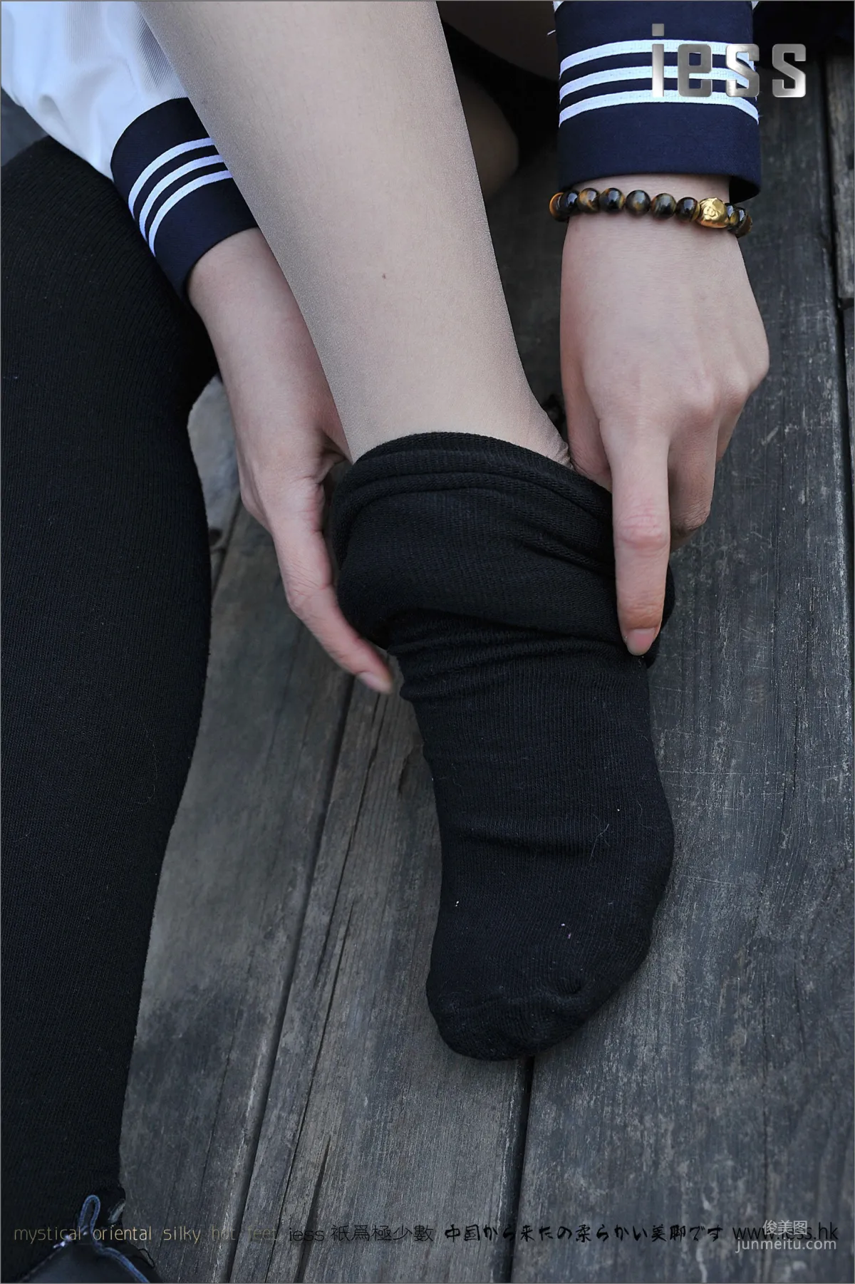 Silk Stockings Bento 041 Qi Qi, Uniform Series JK Excerpt Edition [IESS] Photo Set photo 84