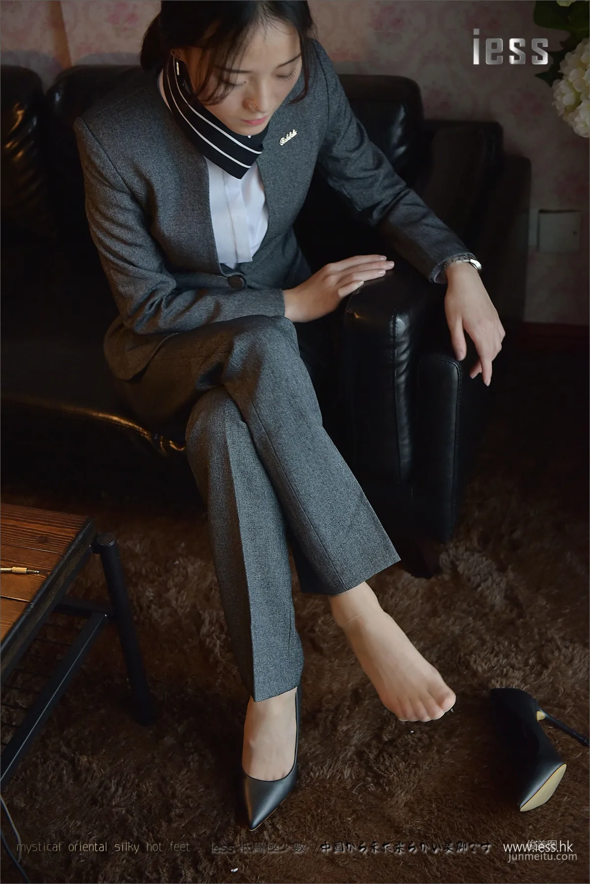 Silk Stockings Bento 087 Xiao Liu, Flight Attendant Training Plan Series-1 [IESS] Photo Set photo 43