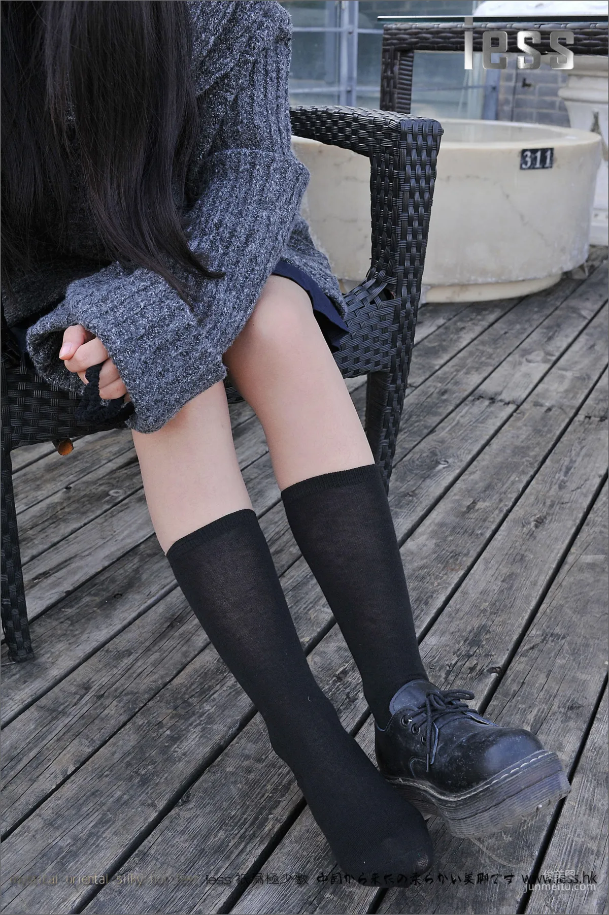 Silk Stockings Bento 041 Qi Qi, Uniform Series JK Excerpt Edition [IESS] Photo Set photo 7