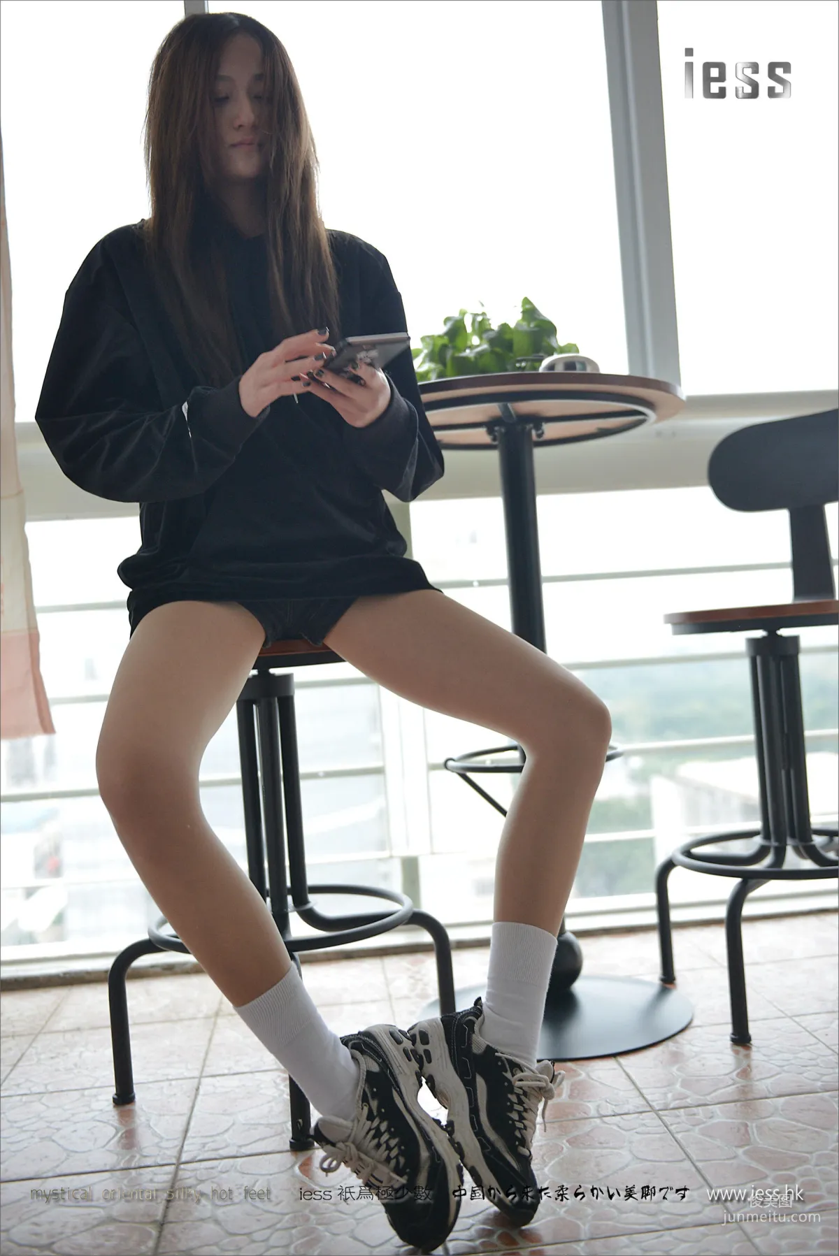 Silk Feet Bento 065 Xiao Xiao Cotton Socks World Second [IESS] Photo Set photo 98
