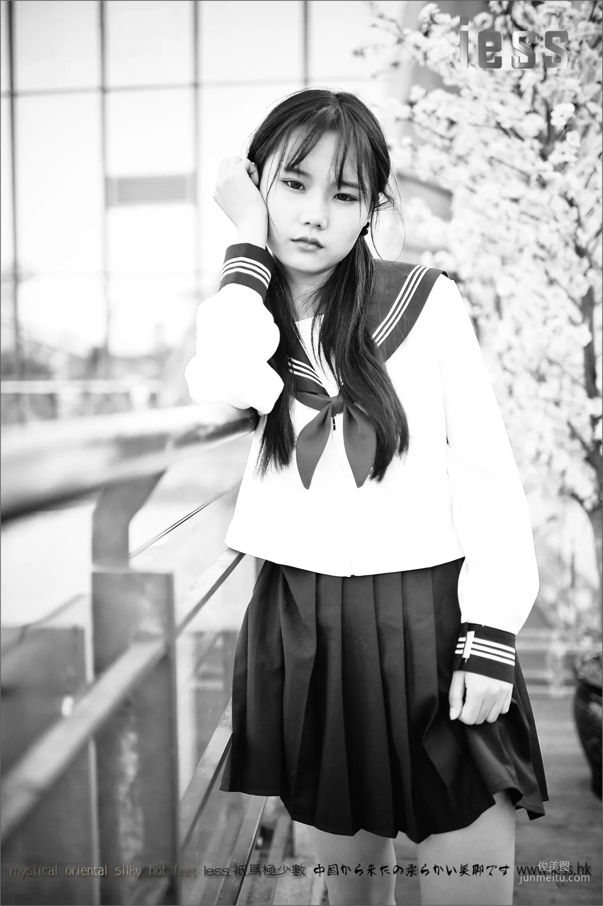 Silk Stockings Bento 041 Qi Qi, Uniform Series JK Excerpt Edition [IESS] Photo Set photo 66