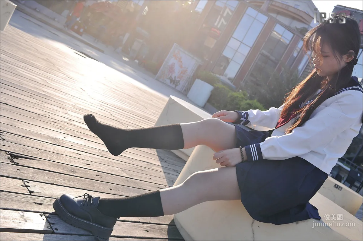 Silk Stockings Bento 041 Qi Qi, Uniform Series JK Excerpt Edition [IESS] Photo Set photo 65