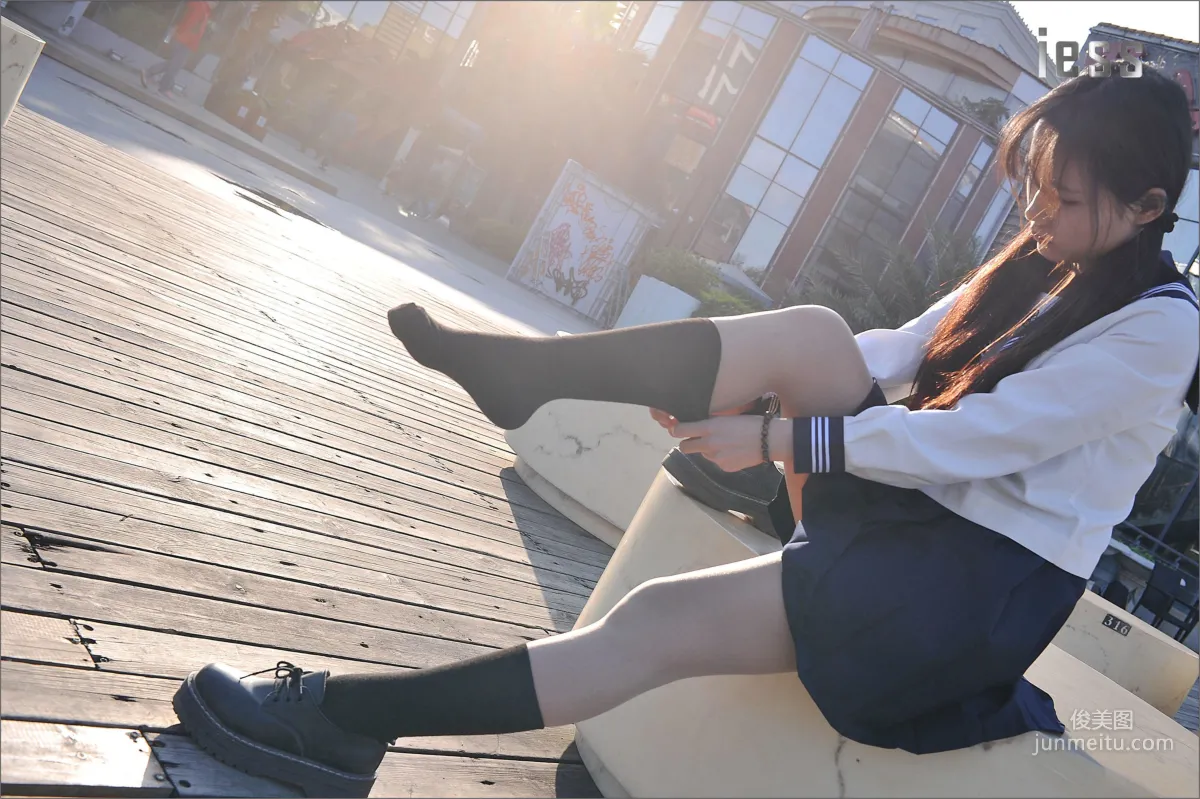 Silk Stockings Bento 041 Qi Qi, Uniform Series JK Excerpt Edition [IESS] Photo Set photo 64