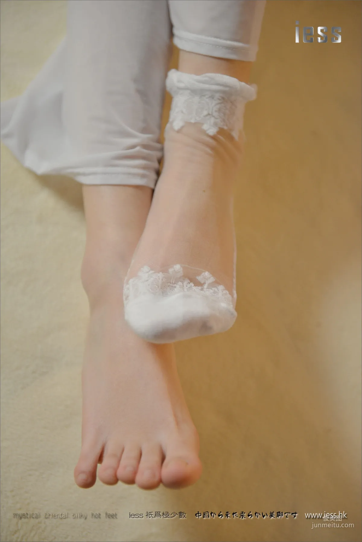Silk Stockings Bento 071 Xiao Xi, Princess Lace Fashion Stockings Display [IESS] Photo Set photo 52