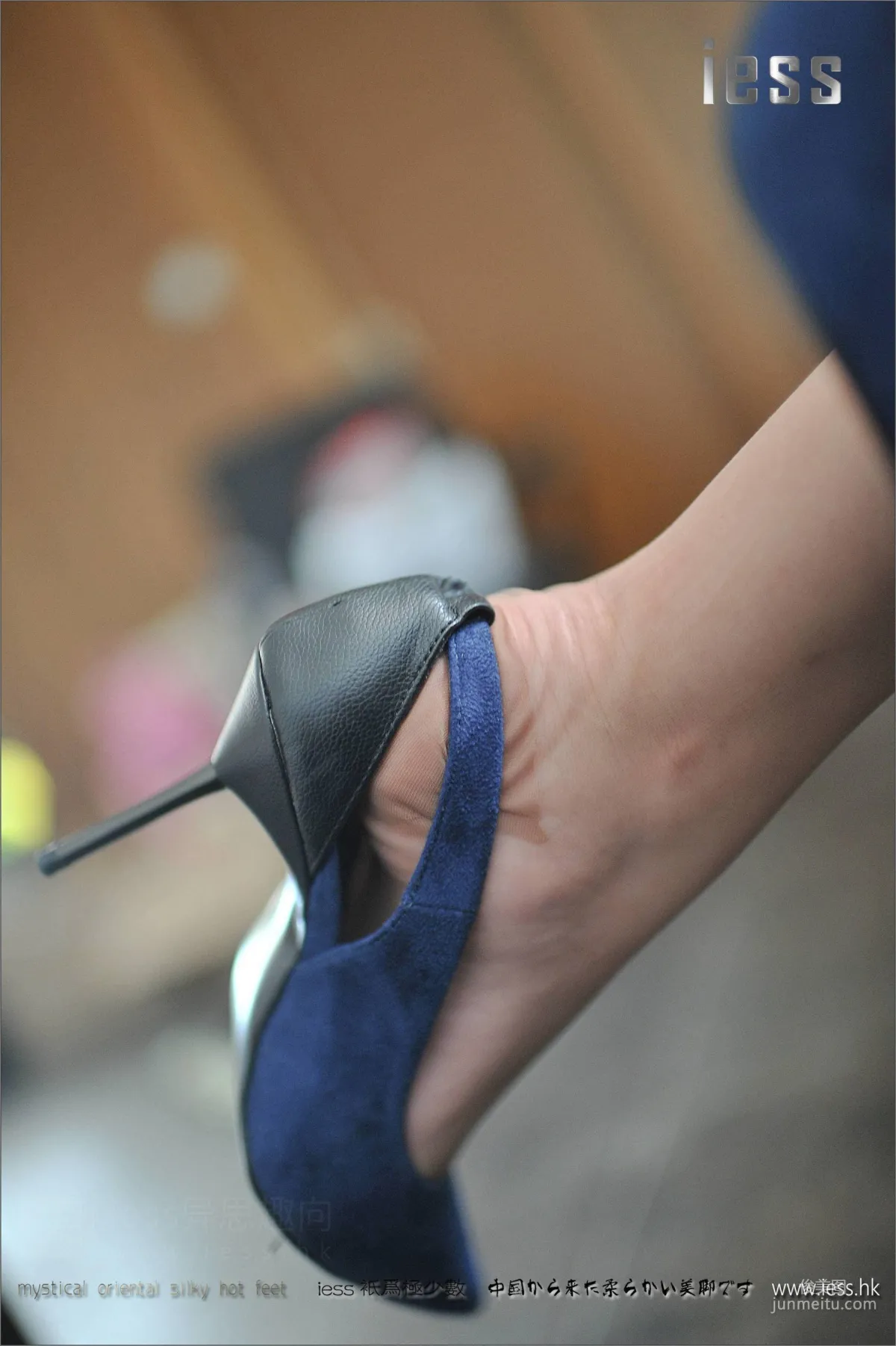 Silk Enjoyer 003 You Zi, Non-Elastic Pure Nylon Flesh-Colored Stockings, [IESS], Photo Set photo 72