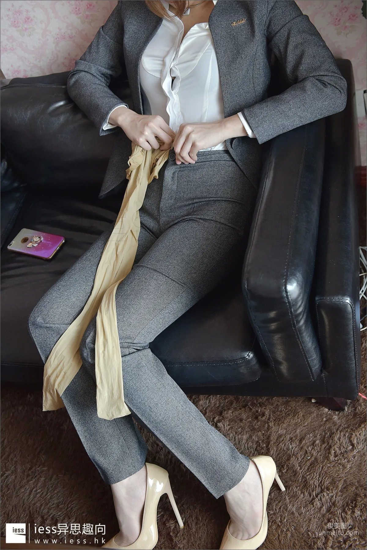 Silk Stockings Bento 125 Teacher Zhao, Uniform, Stockings and Teacher Zhao [IESS] Photo Set photo 73