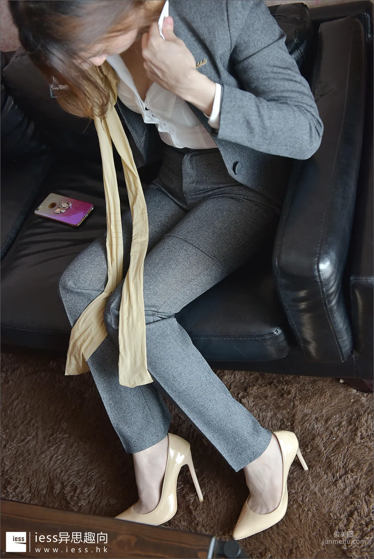 Silk Stockings Bento 125 Teacher Zhao, Uniform, Stockings and Teacher Zhao [IESS] Photo Set photo 72