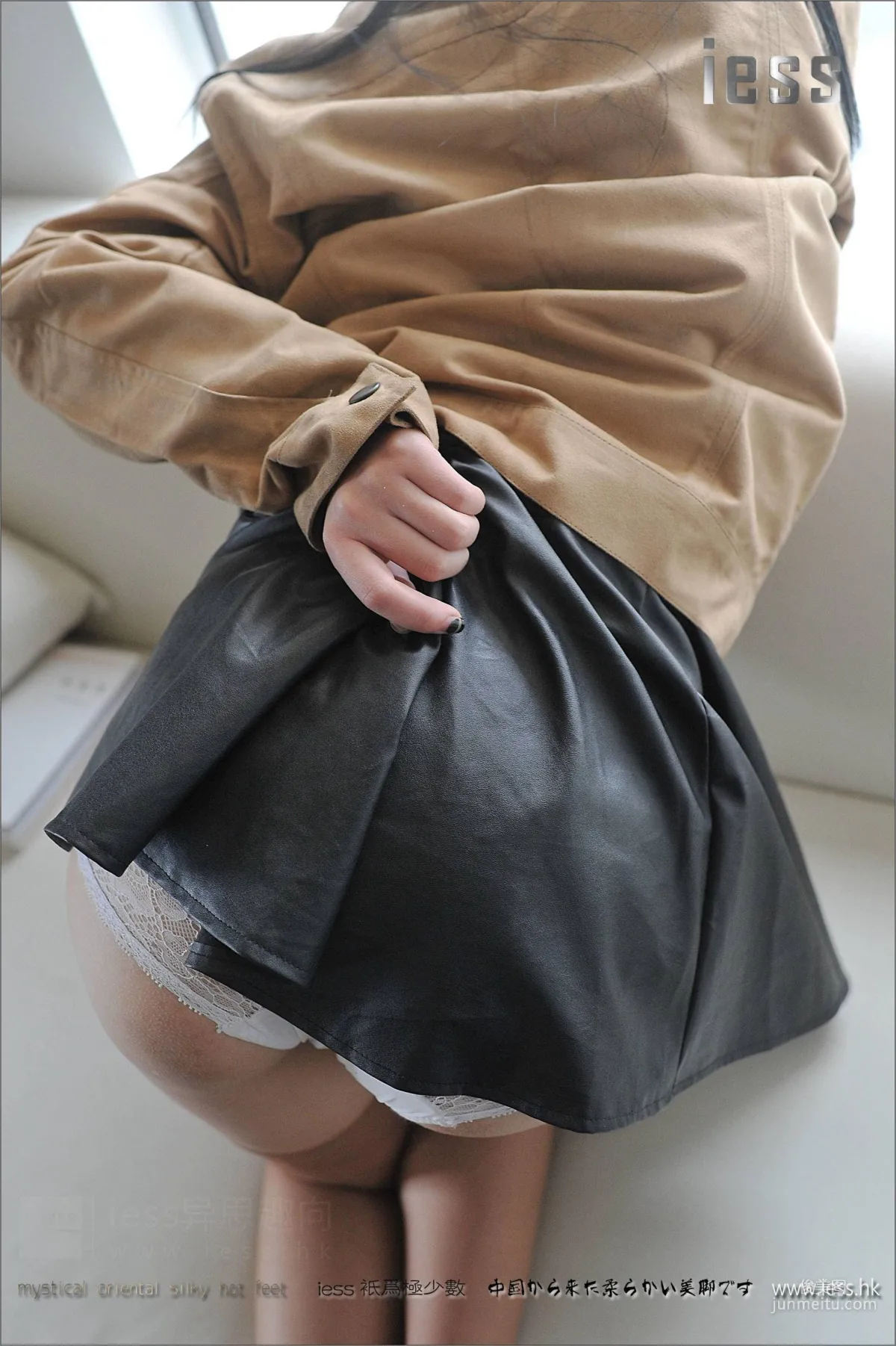 Silk Enjoyer 003 You Zi, Non-Elastic Pure Nylon Flesh-Colored Stockings, [IESS], Photo Set photo 92