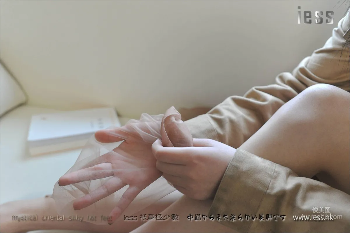 Silk Enjoyer 003 You Zi, Non-Elastic Pure Nylon Flesh-Colored Stockings, [IESS], Photo Set photo 2
