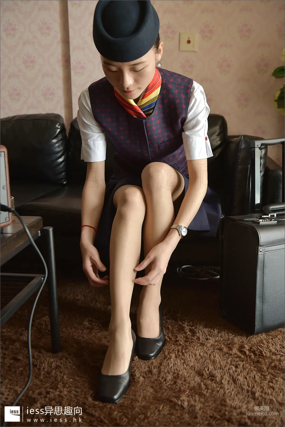 Silk Feet Bento 122 Xiao Liu, Flight Attendant Training Plan Series 3 [IESS] Photo Set photo 88
