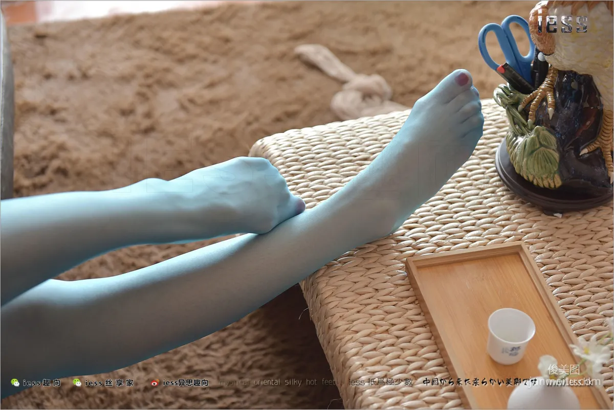 Silk Stockings Bento 141 Shan Shan [Blue Taste] [IESS] Photo Set photo 90