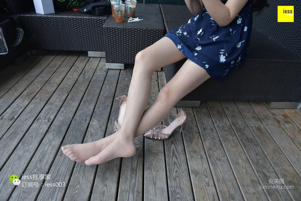 Silk Enjoyer 038 Xin Xin, The Girl Sunbathing at Starbucks II [IESS] Photo Set photo 97