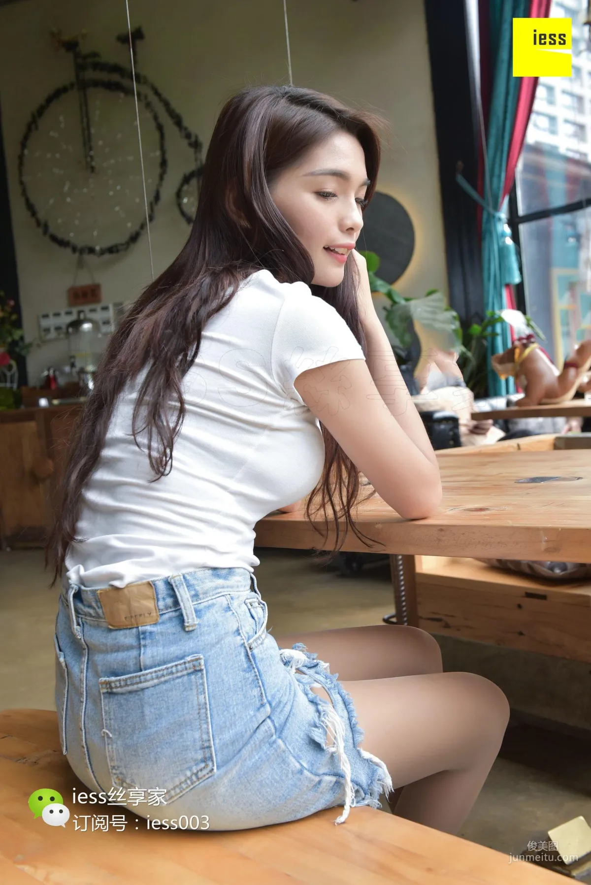Si Xiang Jia 058 Xiao Xue 《Ripped Skirt and Silk Stockings with Flesh-Colored Sandals》[IESS] Photo Set photo 67