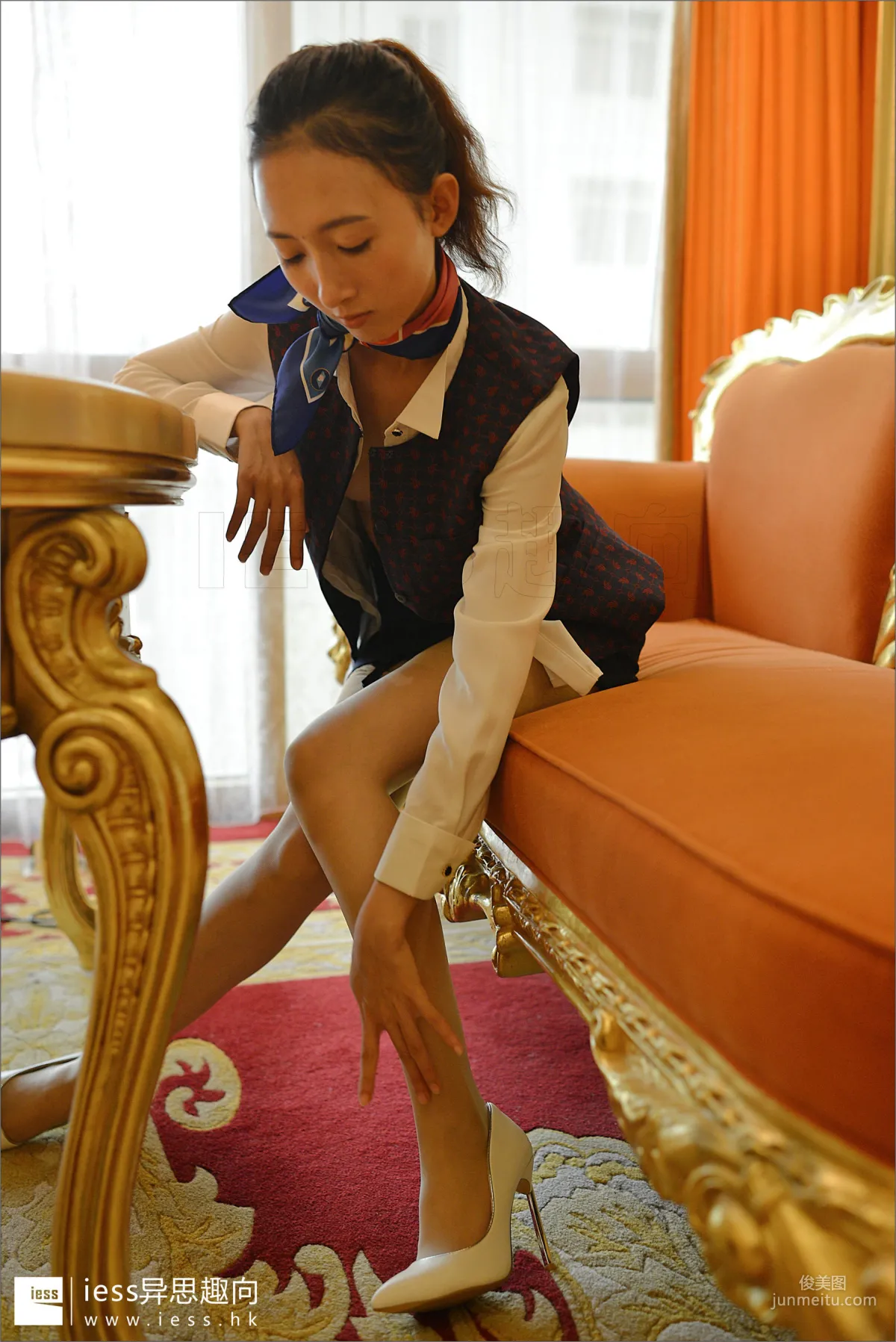 Silk Stockings Bento 128 Xiao MO, I Am MOMO [IESS] Photo Set photo 88
