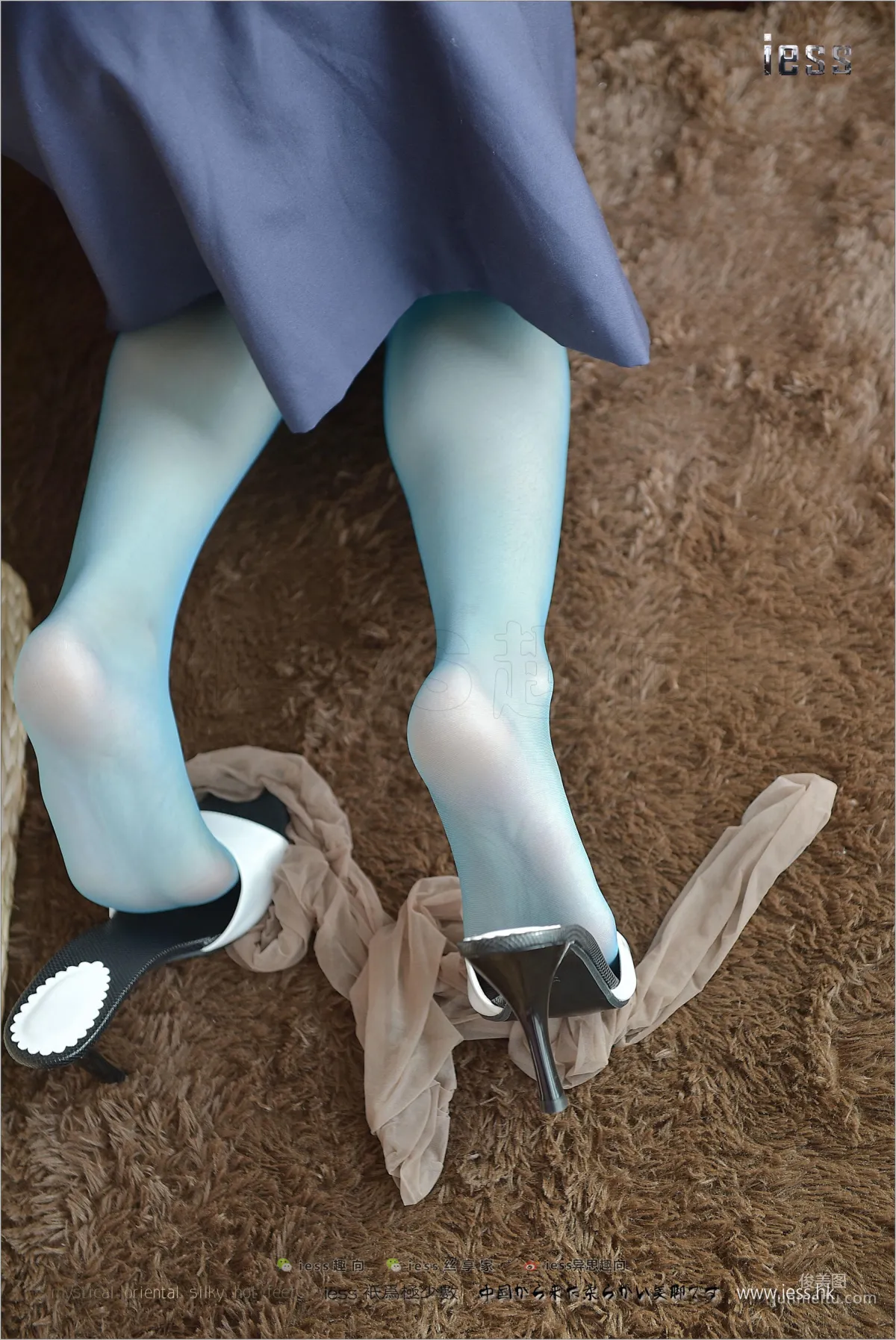 Silk Stockings Bento 141 Shan Shan [Blue Taste] [IESS] Photo Set photo 91