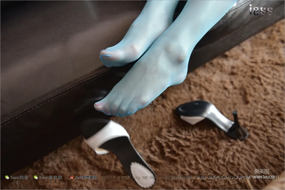 Silk Stockings Bento 141 Shan Shan [Blue Taste] [IESS] Photo Set photo 43