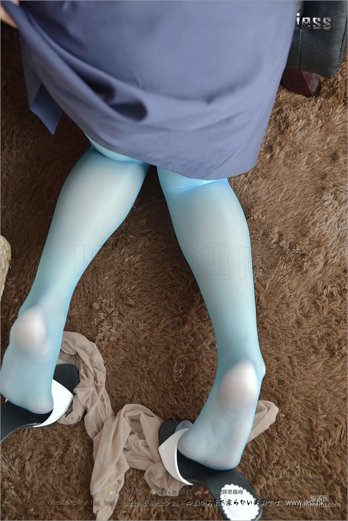 Silk Stockings Bento 141 Shan Shan [Blue Taste] [IESS] Photo Set photo 97